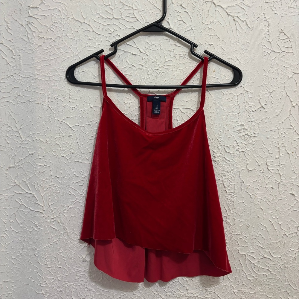 Elegant Red Women's Top
